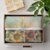 For Artists Craftersヴィンテージスタイルひまわり2 薄葉紙 (ギフト)