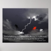 for as稲妻 ポスター (正面)