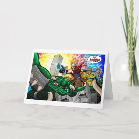 For Asgard! - Greeting Card カード (正面)