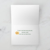 For Cancer 考え Patients's You Flowers カード (内部)