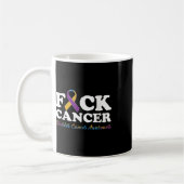 For Cancer Shirt膀胱がん認識度 コーヒーマグカップ (左)