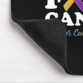 For Cancer Shirt膀胱がん認識度 マウスパッド (コーナー)
