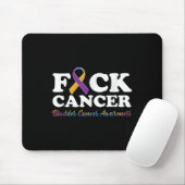 For Cancer Shirt膀胱がん認識度 マウスパッド (マウス)