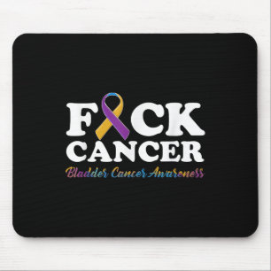 For Cancer Shirt膀胱がん認識度 マウスパッド