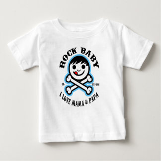 FOR CHARITY! Baby T-Shirt ROCK BABY - Bee & Bone ベビーTシャツ