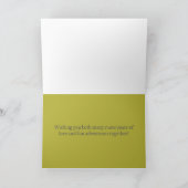 For Couple Happy Anniversary Camping Desert Flower カード (内部)