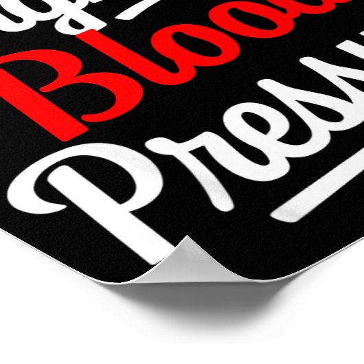 For Couples _ She Means High Blood Pressure _ Funn ポスター (角)