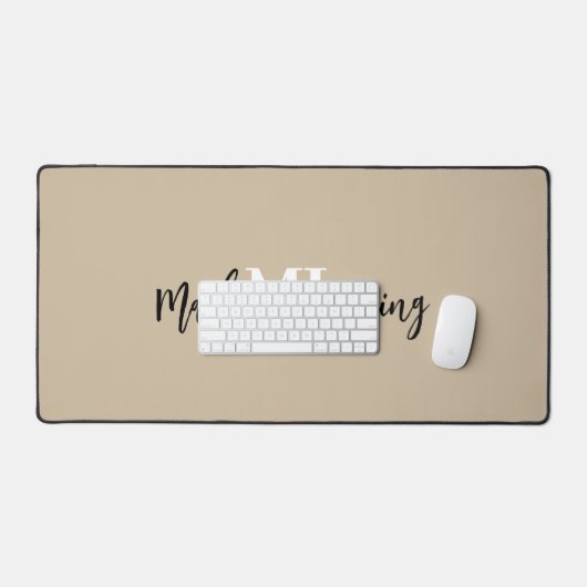 For Curious Minds & Makers Alike – ML Pro Desk Mat デスクマット (キーボード&マウス)
