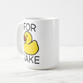 For Duck Sake Coffee Mug コーヒーマグカップ (正面左)