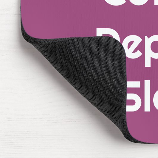 For Engineers – Code. Coffee. Sleep Mouse Pad マウスパッド (コーナー)