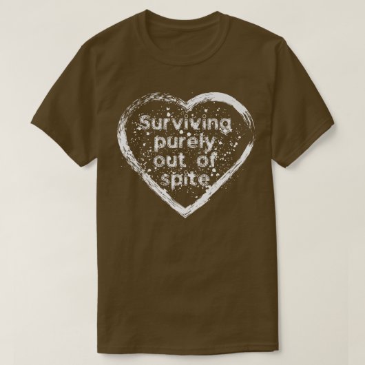 For Father's day mother's day, surviving purely ou Tシャツ (デザイン正面)