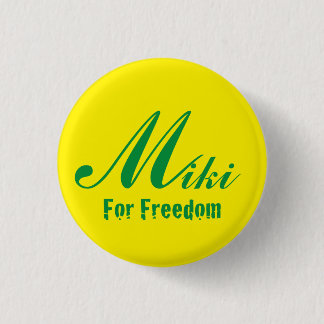 For Freedom miki 缶バッジ