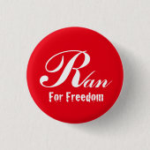 For Freedom Ran 缶バッジ (正面)