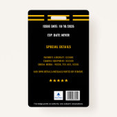 For Fun Planespotter Badge バッジ (裏面)