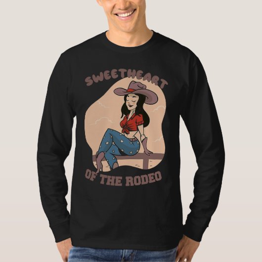 for Girls with Horses  Sweetheart of the Rodeo Tシャツ (正面)