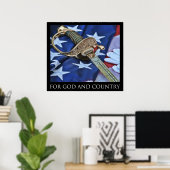 For GOD and Country Poster ポスター (ホームオフィス)