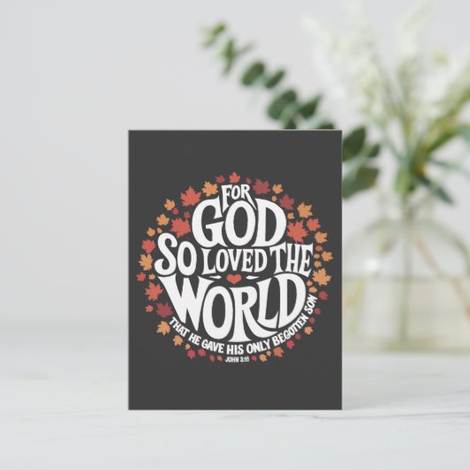 For God So Loved the World ポストカード (スタンド正面)