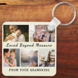 For Grandma & Grandpa – Loved Beyond Measure キーホルダー