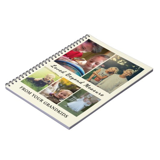 For Grandparents – Loved Beyond Measure Notebook ノートブック (左側)