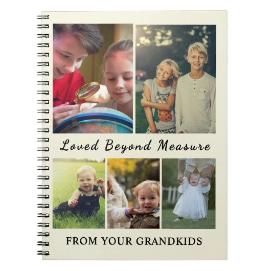 For Grandparents – Loved Beyond Measure Notebook ノートブック (正面)