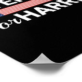 For Harris 2024 -軍隊ベッツカマラハリス1 ポスター (角)