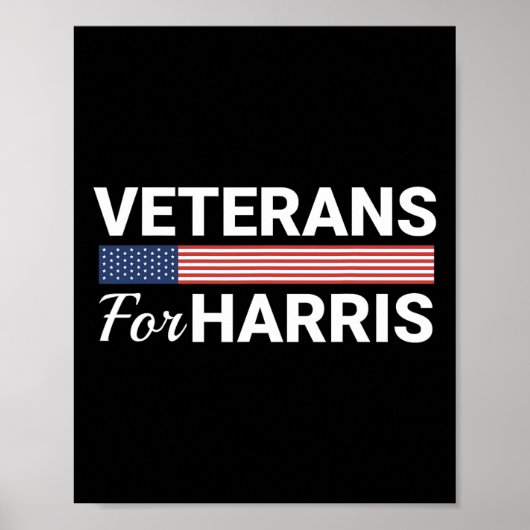 For Harris 2024 -軍隊ベッツカマラハリス1 ポスター (正面)