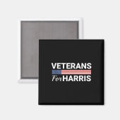 For Harris 2024 -軍隊ベッツカマラハリス1 マグネット (正面/裏面)