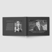 For He Memorial エレガントモダンシンプル Photos ゲストブック (全面)