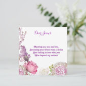 For Him Sweetheart Valentinesヴィンテージバラカスタム シーズンカード (スタンド正面)