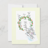 For HorseLovers   Year-Greeting card ノートカード (裏面)