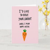 For Husband Happy Easter Card カード (黄色い花)