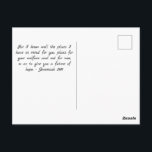 For I Know the Plans I Have For You ポストカード<br><div class="desc">Jeremiah 29:11,  For I Know the Plans I Have for You</div>