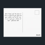 For I Know the Plans I Have For You ポストカード<br><div class="desc">Jeremiah 29:11,  For I Know the Plans I Have for You</div>