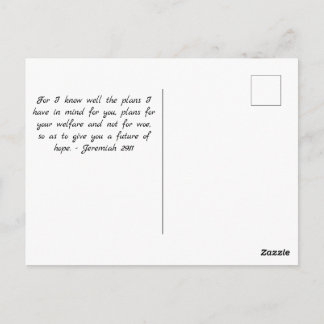 For I Know the Plans I Have For You ポストカード