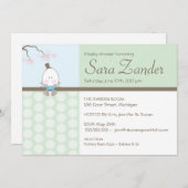 For Juhi - Humpty Dumpty 招待状 (正面/裏面)