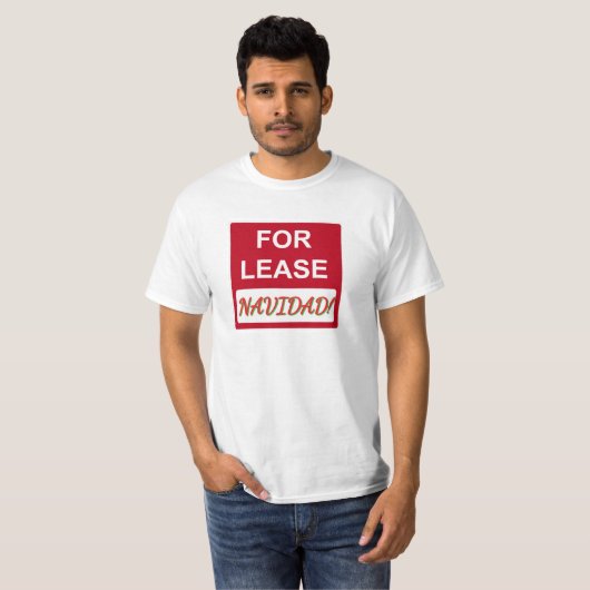 For Lease Navidad T-Shirt Tシャツ (正面フル)