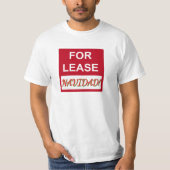 For Lease Navidad T-Shirt Tシャツ (正面)