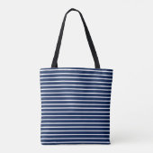For Lovers of Elegance – Midnight Blue Tote Bag トートバッグ (裏面)