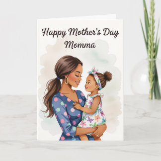 For Mamma on Mother's Day Card シーズンカード