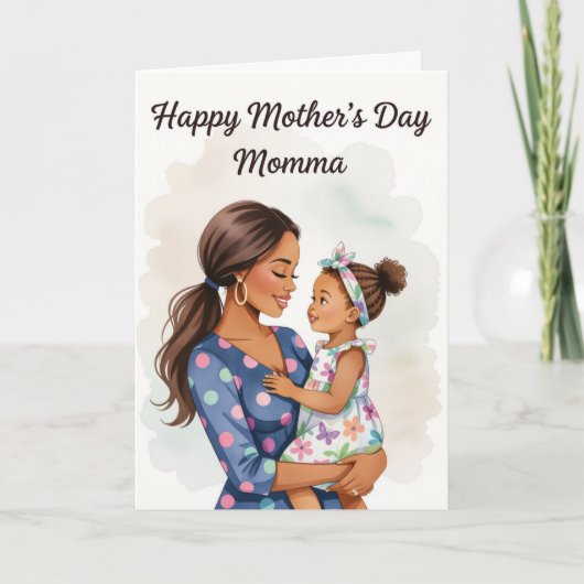 For Mamma on Mother's Day Card シーズンカード (正面)