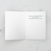 for Manicurist Trimmed with Joy with Name シーズンカード (内部)