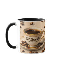 For me, coffee beans and espresso cup elegant t to
