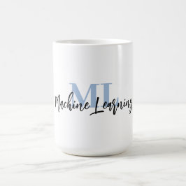 For ML Lovers & Tech Enthusiasts – Misty Blue ML  コーヒーマグカップ