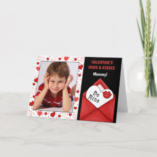 for Mom on Valentine's Day from Kids Photo シーズンカード