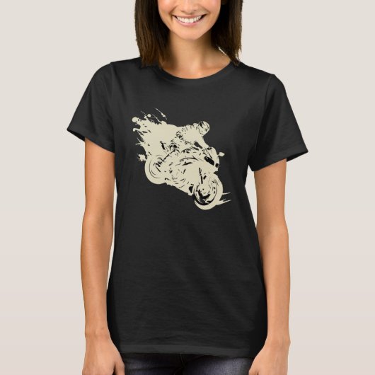 for motorcyclists motorcycles tシャツ (正面)
