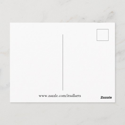 FOR MY DAUGHTER #1 ポストカード (裏面)