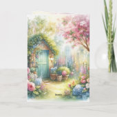 For My Wife Anniversary Greeting Card サンキューカード (裏面)