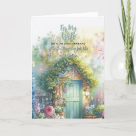 For My Wife Anniversary Greeting Card サンキューカード