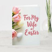 For My Wife At Easter Card カード (正面)