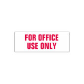 For Office Use Onlyビジネスプロフェッショナル赤 セルフインキングスタンプ (デザイン)